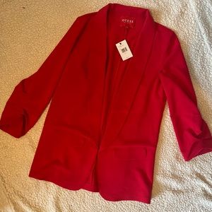 Red blazer by Guess